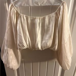 White Forever 21 Top Size Medium